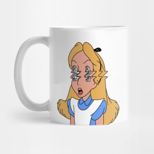 Alice in Wonderland Trippy Mug